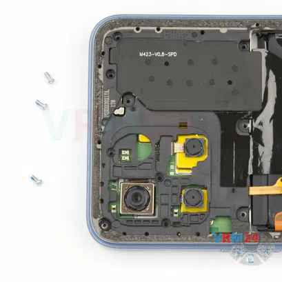 How to disassemble Honor X6, Step 6/2