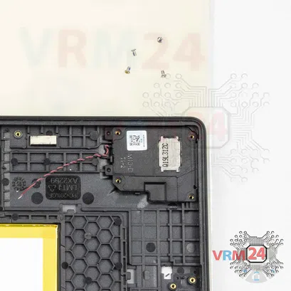 Como desmontar Lenovo Tab M10 Plus TB-X606F, Passo 17/2