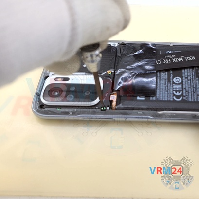 How to disassemble Xiaomi Redmi Note 10, Step 4/3