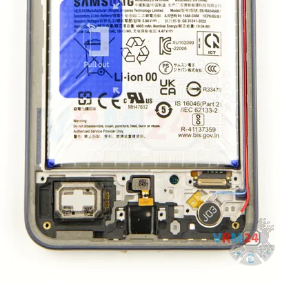 How to disassemble Samsung Galaxy A35 5G SM-A356, Step 18/3