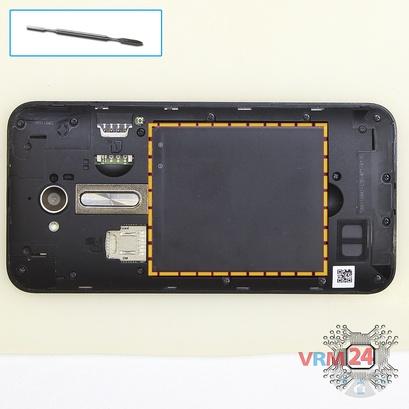 How to disassemble Asus ZenFone Go ZB500KL, Step 2/1