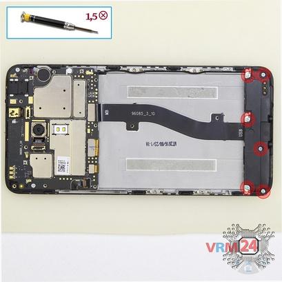 How to disassemble Meizu M3 Note M681H, Step 7/1