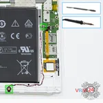 How to disassemble Lenovo Tab 2 A10-70, Step 7/1