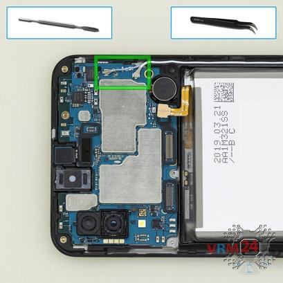 Cómo desmontar Samsung Galaxy A20 SM-A205, Paso 11/1