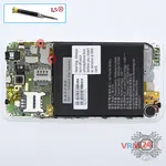 How to disassemble Lenovo A5000, Step 4/1