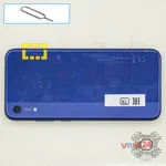 How to disassemble Huawei Honor 8A, Step 1/1