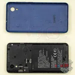 How to disassemble ZTE Blade L8, Step 1/2