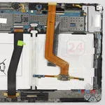 How to disassemble Samsung Galaxy Tab Pro 10.1'' SM-T525, Step 5/2
