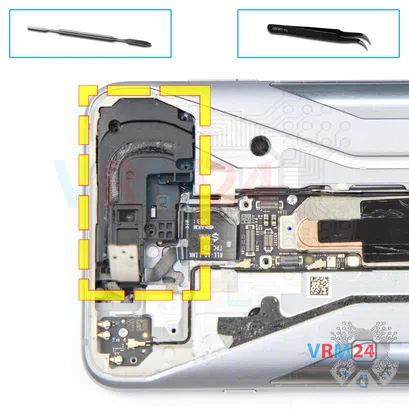 Como desmontar Xiaomi Black Shark 3 por si mesmo, Passo 15/1