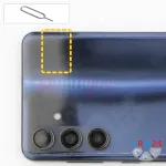 How to disassemble Samsung Galaxy M55 SM-M556, Step 2/1
