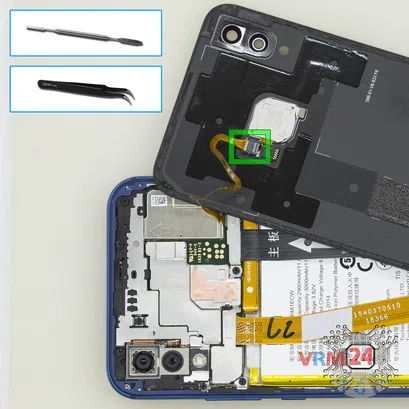 How to disassemble Huawei P20 Lite, Step 3/1