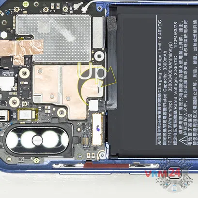 How to disassemble Xiaomi Mi 8 Dual, Step 6/2