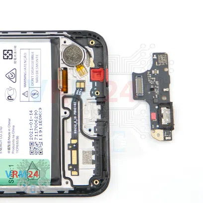 Como desmontar Nokia G10 TA-1334 por si mesmo, Passo 12/2