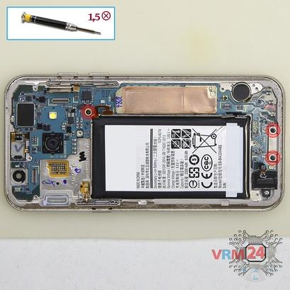 How to disassemble Samsung Galaxy A3 (2017) SM-A320, Step 10/1