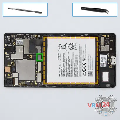 How to disassemble Lenovo Vibe X2, Step 5/1