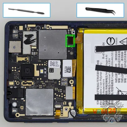 Cómo desmontar Nokia 3 (2017) TA-1032, Paso 5/1