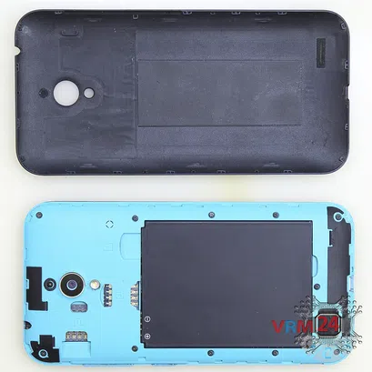 How to disassemble Asus ZenFone Live G500TG, Step 1/2