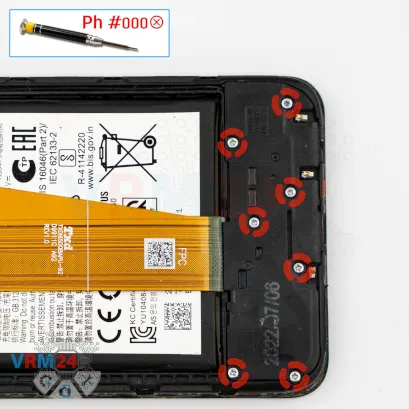 How to disassemble Samsung Galaxy A04 SM-A045, Step 7/1