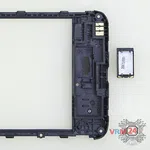 How to disassemble Micromax Canvas Juice 4 Q465, Step 5/2