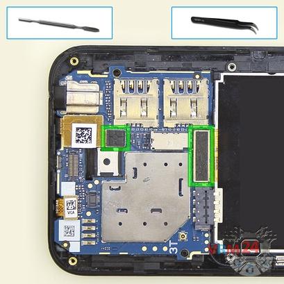 How to disassemble Asus ZenFone Go ZB452KG, Step 10/1