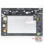 How to disassemble Lenovo Tab 4 TB-X304L, Step 15/1