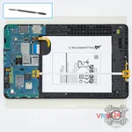 Как разобрать Samsung Galaxy Tab E 9.6'' SM-T560, Шаг 3/1