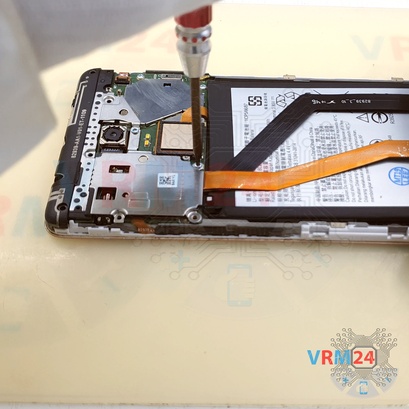 How to disassemble Lenovo K6 Note, Step 4/3