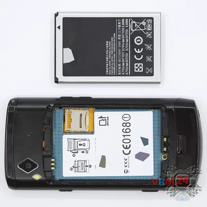 How to disassemble Samsung Wave GT-S8500, Step 2/2