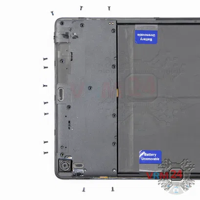 How to disassemble Xiaomi Mi Pad, Step 3/2