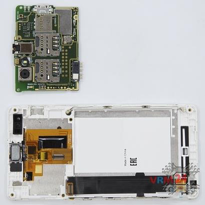 How to disassemble Sony Xperia M, Step 7/4