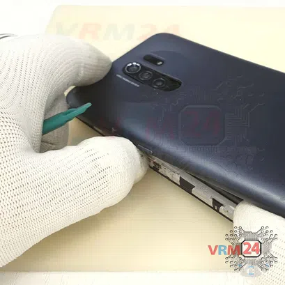 How to disassemble Xiaomi Redmi 9, Step 3/4