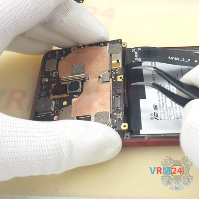 Cómo desmontar Asus ZenFone 5 Lite ZC600KL, Paso 12/3