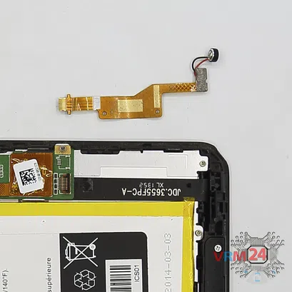 How to disassemble Alcatel OT POP 7 P310X, Step 2/3