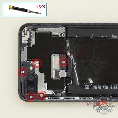 How to disassemble Xiaomi Mi 8 Lite, Step 5/1