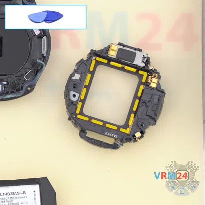 Substituição da bateria Samsung Gear S3 Frontier SM-R760, Passo 6/1