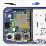 How to disassemble Samsung Galaxy S25 SM-S931, Step 14/1