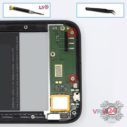 How to disassemble HTC Desire 616, Step 8/1