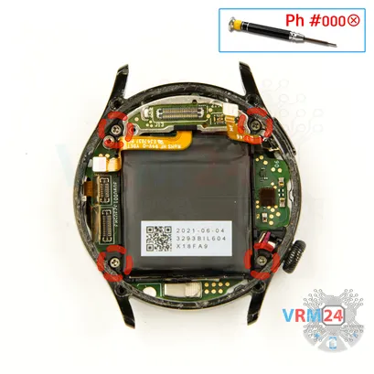 How to disassemble Huawei Watch 3, Step 11/1