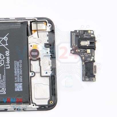 How to disassemble Xiaomi Redmi Note 10, Step 11/2