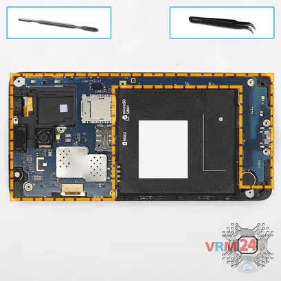 How to disassemble Samsung Galaxy Grand Prime VE Duos SM-G531, Step 7/3