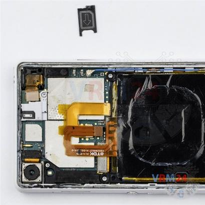 How to disassemble Sony Xperia Z3v, Step 3/2