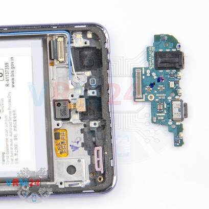 How to disassemble Samsung Galaxy A52 SM-A525, Step 12/3