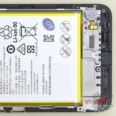 How to disassemble Huawei Nexus 6P, Step 16/3