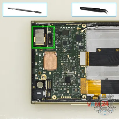 Cómo desmontar Sony Xperia XA2 Ultra, Paso 14/1