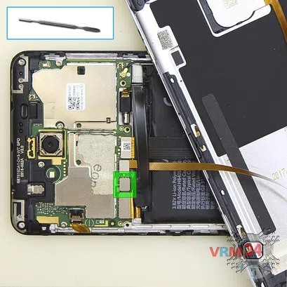 How to disassemble Huawei Honor 6C, Step 5/1