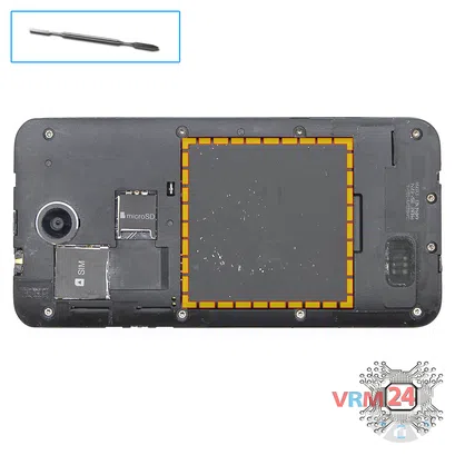 How to disassemble HTC Desire 300, Step 2/1