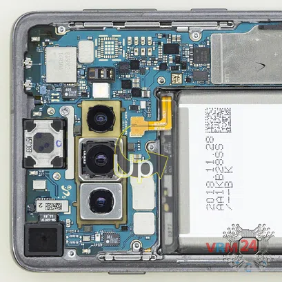 How to disassemble Samsung Galaxy S10 SM-G973, Step 5/2
