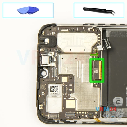 How to disassemble Xiaomi Redmi 10C, Step 10/1
