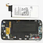 Cómo desmontar Samsung Galaxy S6 Edge SM-G925, Paso 8/2