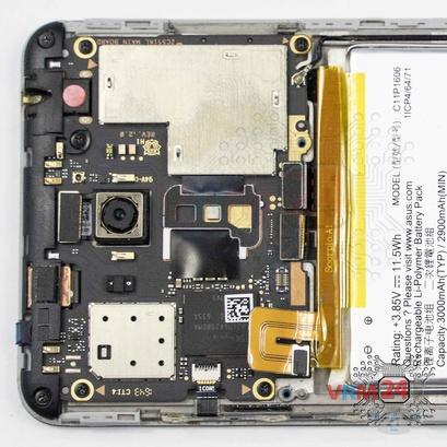 How to disassemble Asus ZenFone 3 Laser ZC551KL, Step 7/2